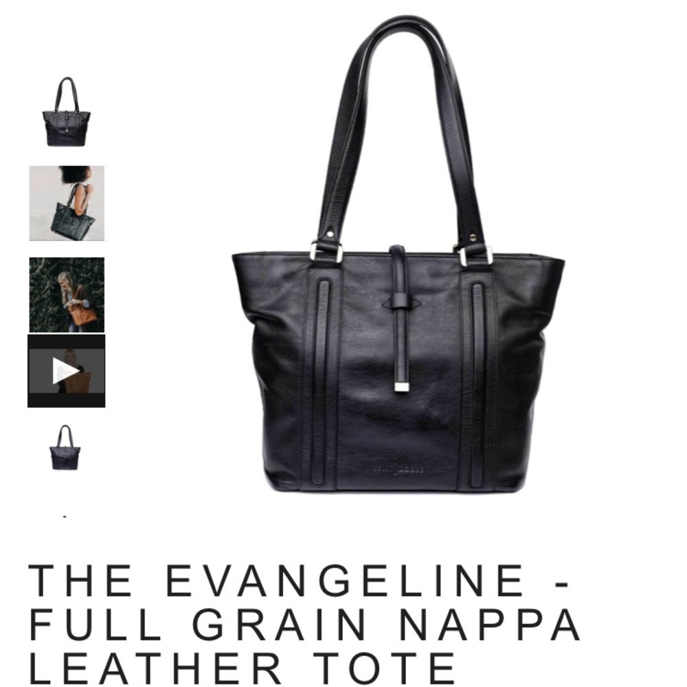 Kelly Moore The Evangeline - Leather Tote